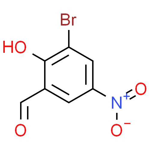 3-bromo-2-hydroxy-5-nitrobenzaldehyde